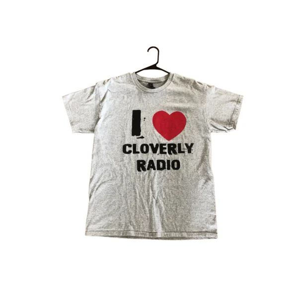 I Love Cloverly Radio T-Shirt - Image 2