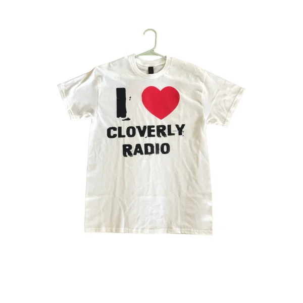 I Love Cloverly Radio T-Shirt - Image 3